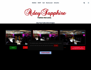adeysapphire.com screenshot
