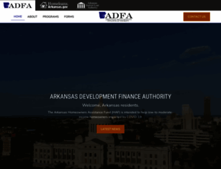 adfa.arkansas.gov screenshot