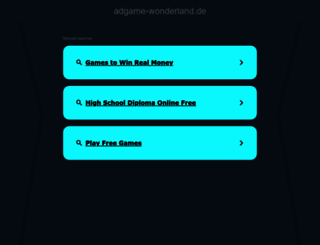 adgame-wonderland.de screenshot
