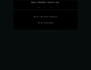 adglproductions.com screenshot