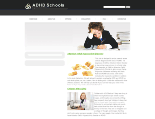 adhd-schools.com screenshot