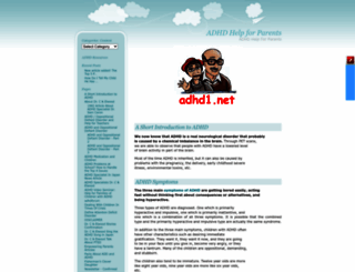 adhd1.net screenshot