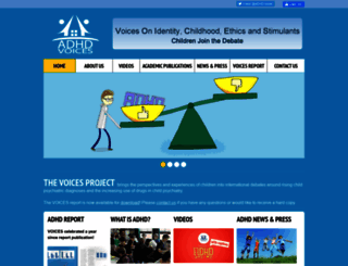 adhdvoices.com screenshot