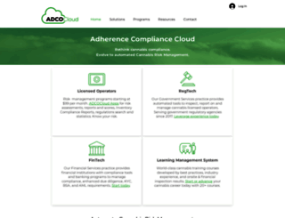 adherence-corp.com screenshot