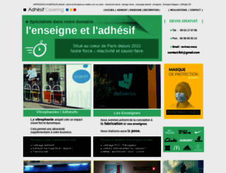 adhesif-covering.com screenshot