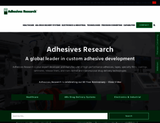 adhesivesresearch.com screenshot