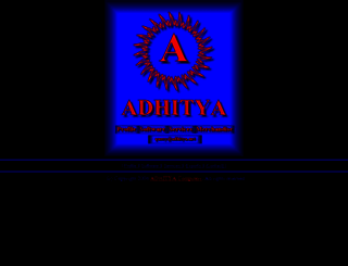 adhitya.com screenshot