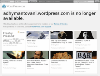 adhymantovani.wordpress.com screenshot