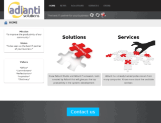 adianti.com screenshot