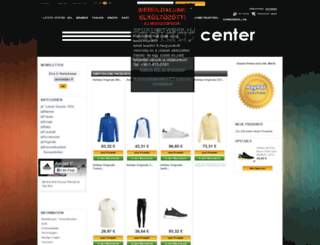 adidascenter.com screenshot