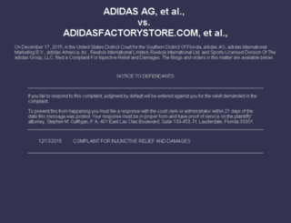 adidasretailstore.com screenshot