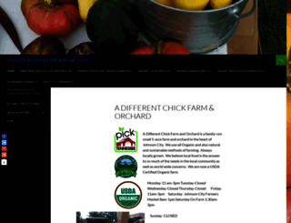 adifferentchickfarm.com screenshot