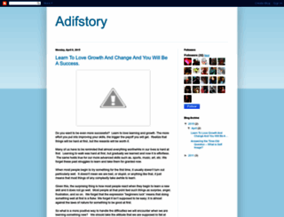 adifstory.blogspot.com screenshot