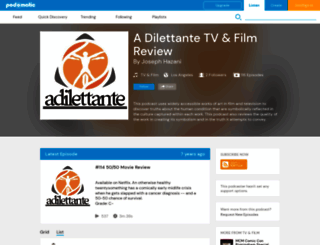 adilettante.podomatic.com screenshot