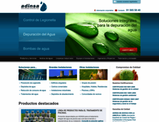 adinsa.es screenshot