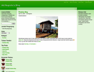 adinugroho.wordpress.com screenshot
