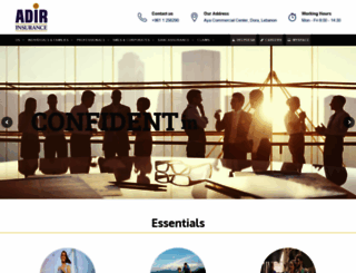 adirinsurance.com screenshot
