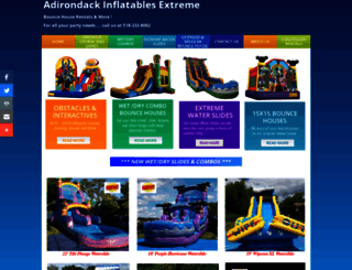 adirondackinflatables.com screenshot