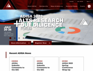 adisa.org screenshot