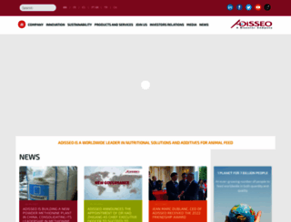 adisseo.com screenshot