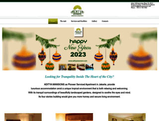 adityamansion.com screenshot