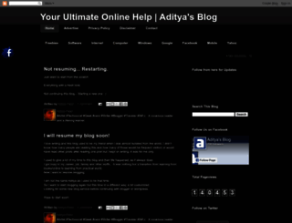 adityapateloo7.blogspot.com screenshot