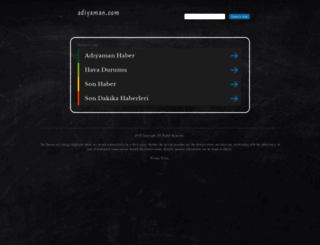 adiyaman.com screenshot