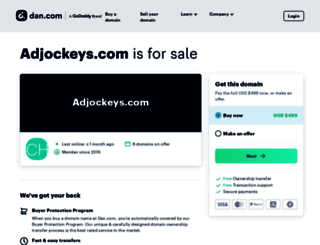 adjockeys.com screenshot