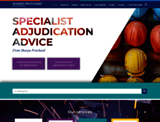 adjudicationadvice.co.uk screenshot