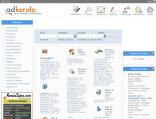 adkerala.com screenshot