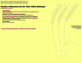 adler-muehle.de screenshot