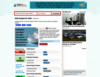 adler.edu.cutestat.com screenshot