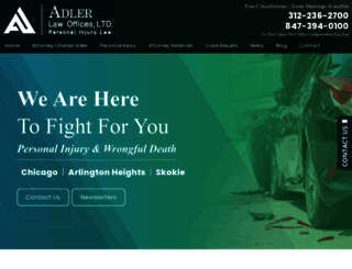 adlerltd.com screenshot
