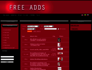 adlistsite.net screenshot