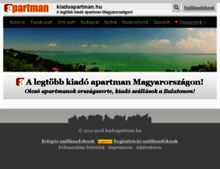 adm.kiadoapartman.hu screenshot