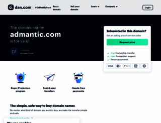 admantic.com screenshot