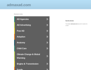 admaxad.com screenshot