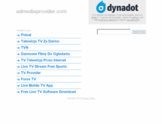 admediaprovider.com screenshot