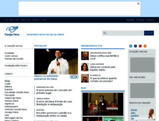 admin-canais.cancaonova.com screenshot