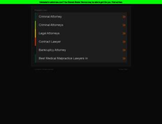 admin-law.com screenshot