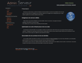 admin-serv.net screenshot