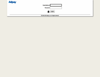 admin.adpay.com screenshot