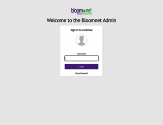 admin.bloomnetcommerce.com screenshot