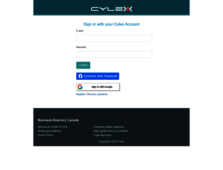 admin.cylex.ca screenshot