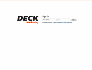 admin.deckmonitoring.com screenshot
