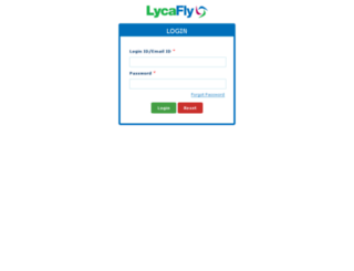 admin.lycafly.com screenshot