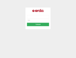 admin.oorda.com screenshot