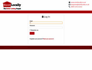 admin.rentlocally.co.uk screenshot