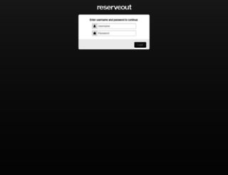 admin.reserveout.com screenshot