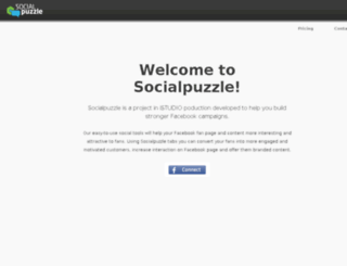 admin.socialpuzzle.com screenshot